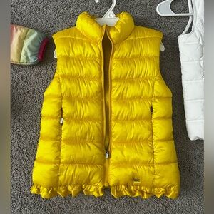 Gorgeous yellow girls vest